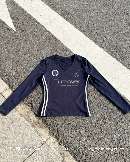 TURNOVER 2026AW V-FIELD TOP“26AW-WG1 豐V領”