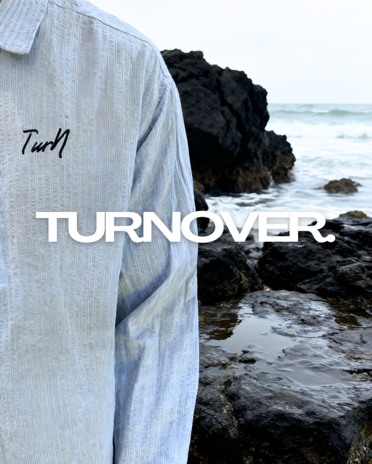 TURNOVER 2026AW Blue Drift  “26AW-LSS2 藍調”