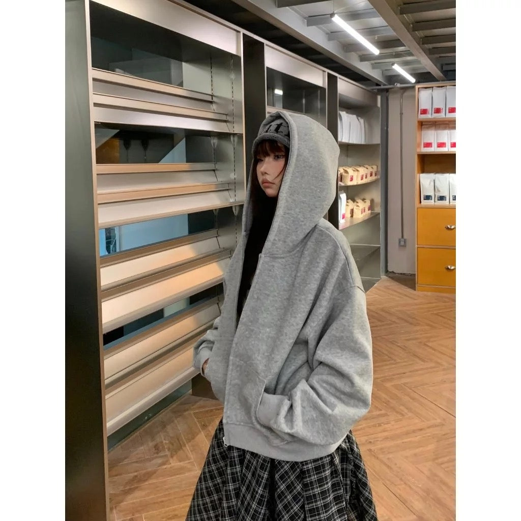 DCM 短寬 BOXY 連帽外套 無刷毛 休閒連帽外套 DCM-L41