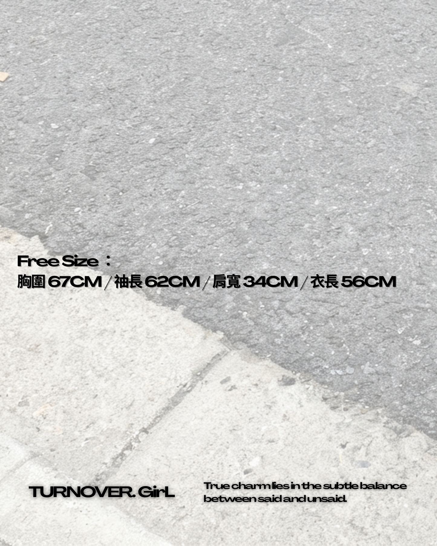 TURNOVER 2025AW Charcoal Shoulder “25AW-WG6 墨.肩”