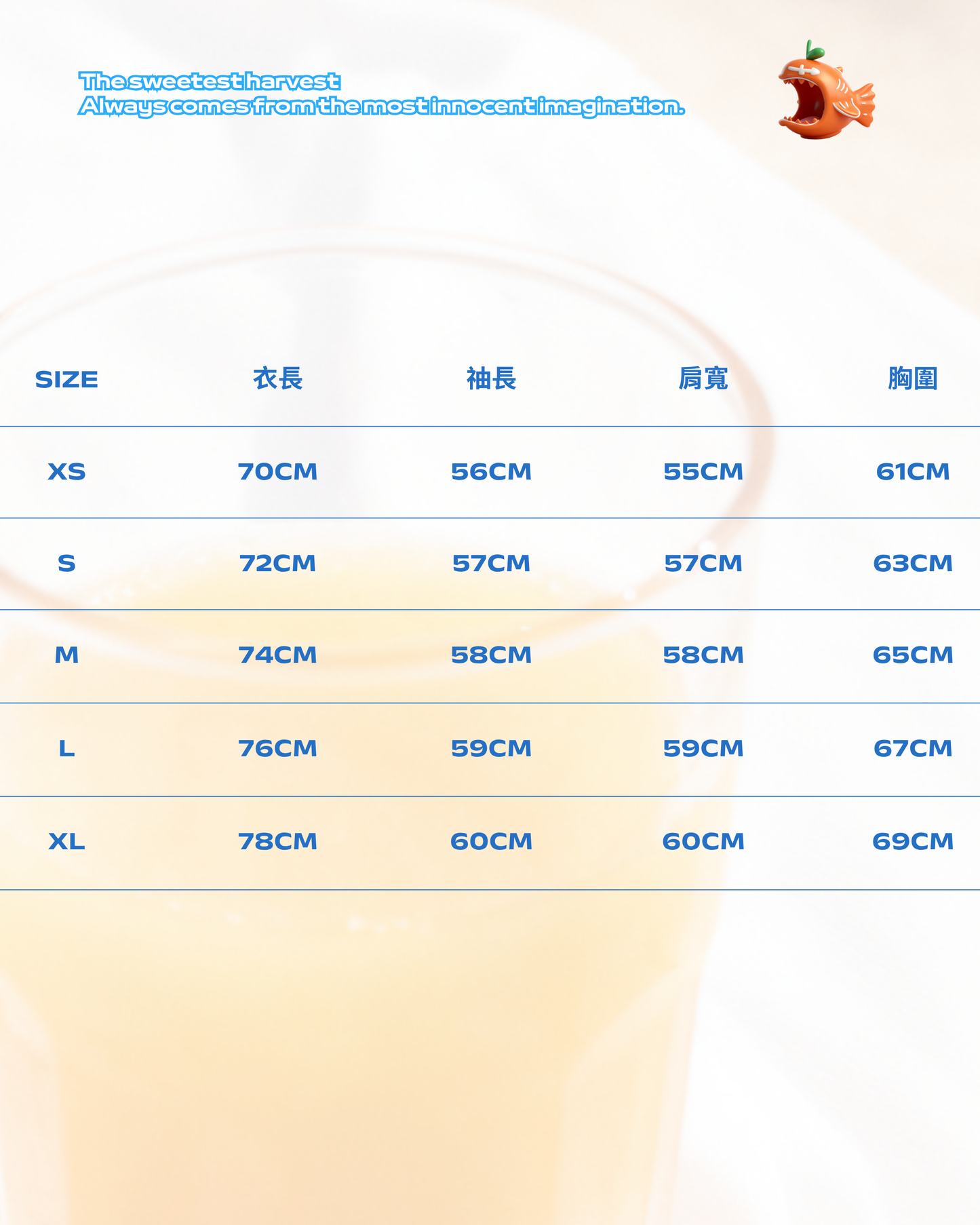 TURNOVER 2025AW Citrus Fishing “25AW-LT10 橙海漁趣”