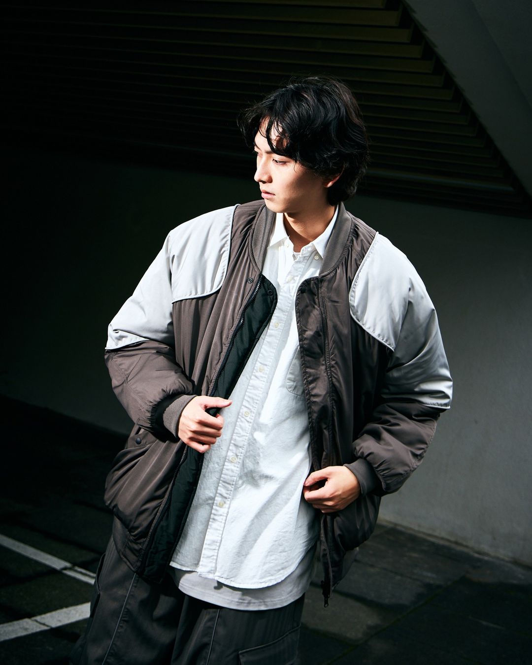 ANST 兩穿MA1鋪棉外套 882343