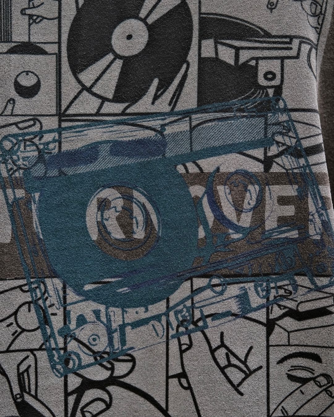 TURNOVER WASHED VINYL RECORD TEE