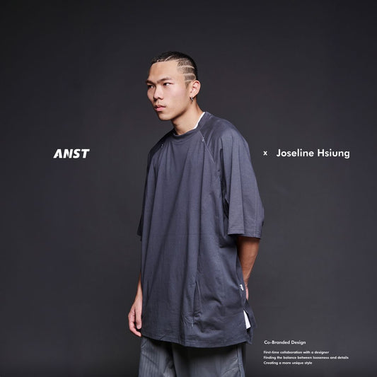 ANST X JOSELINE HSIUNG HIDDEN ZIPPER CUT TEE 882407