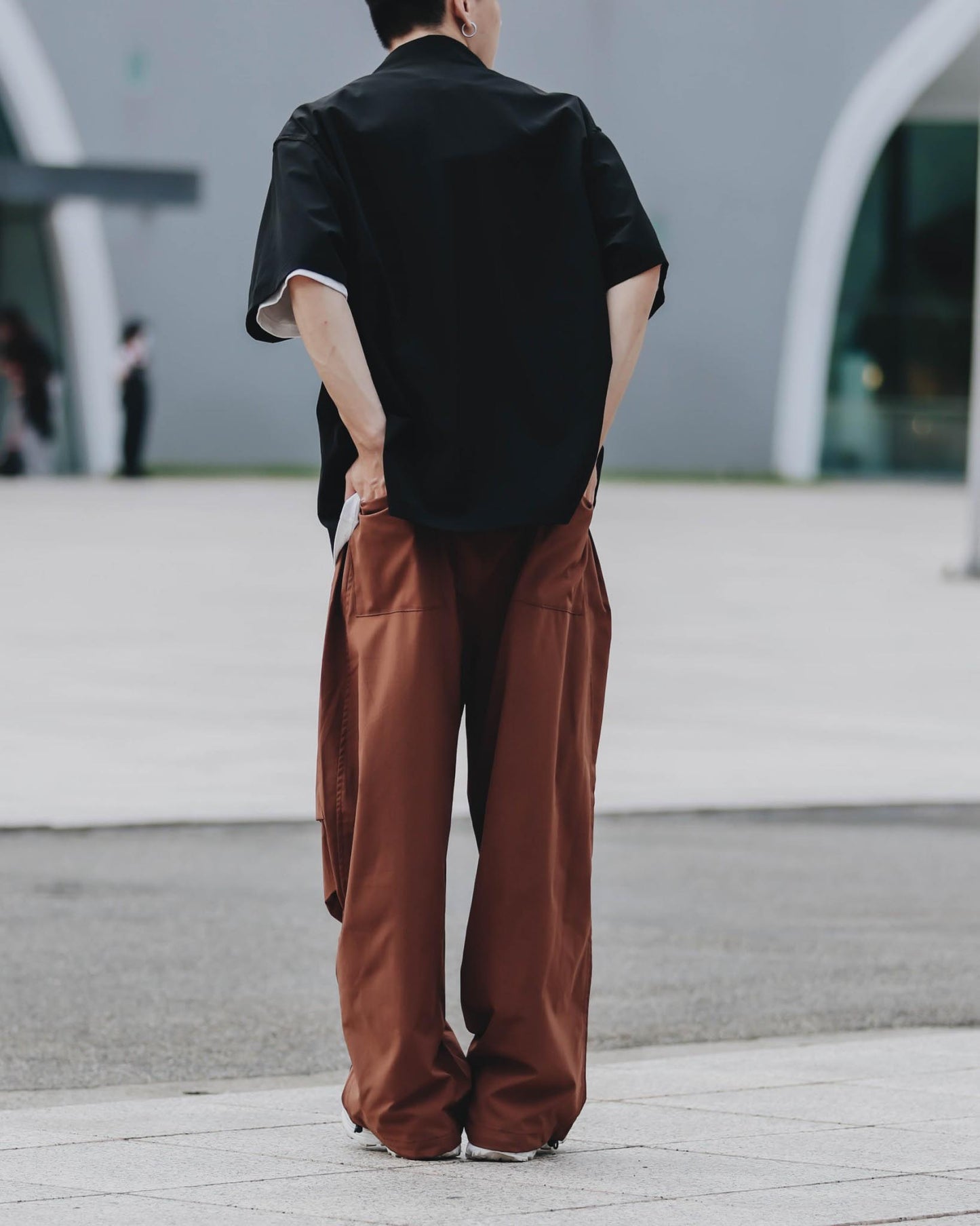 QUEST PARACHUTE PANTS 寬鬆 抽繩 傘兵褲