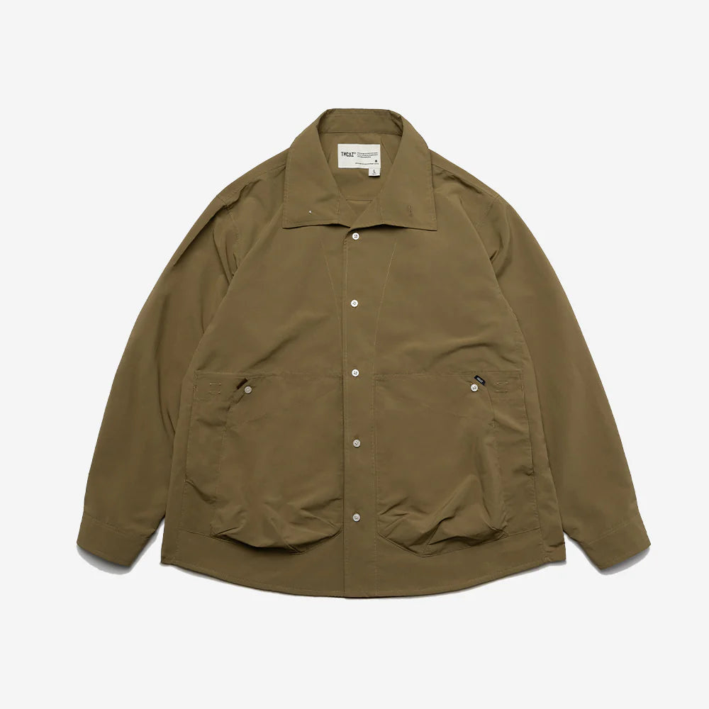 TMCAZ - Stand Collar Shirt Jacket