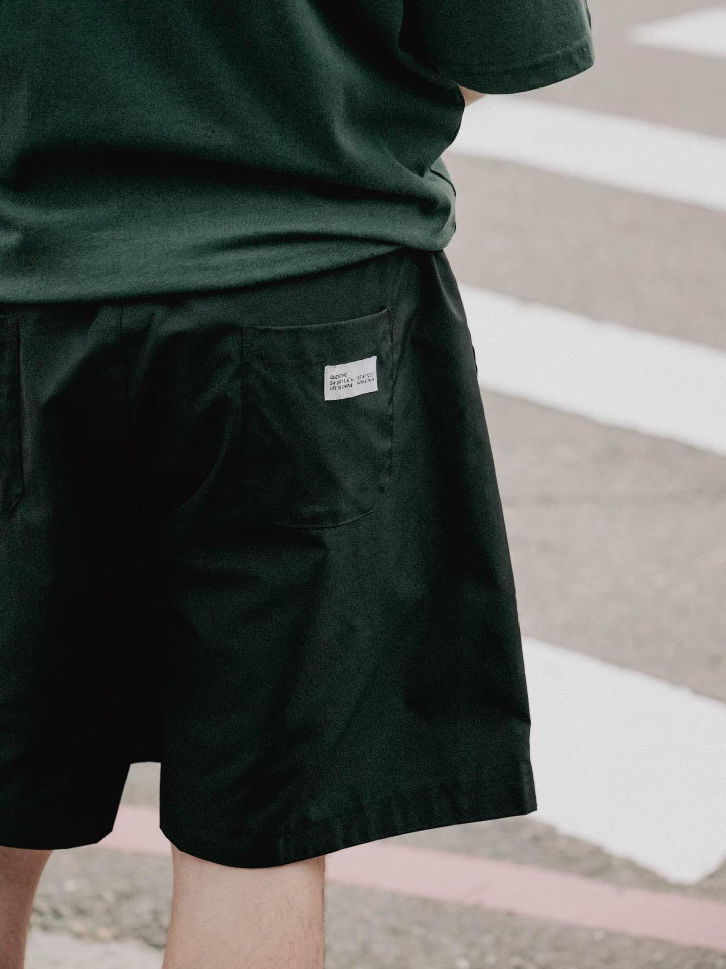【QUEST】HIDDEN POCKET SHORTS