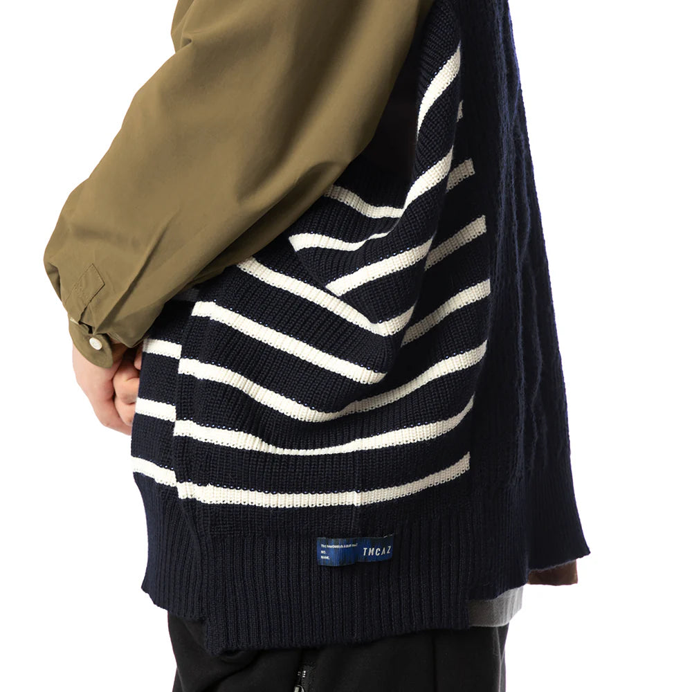 TMCAZ - Wool-blend Dropped Knit Vest