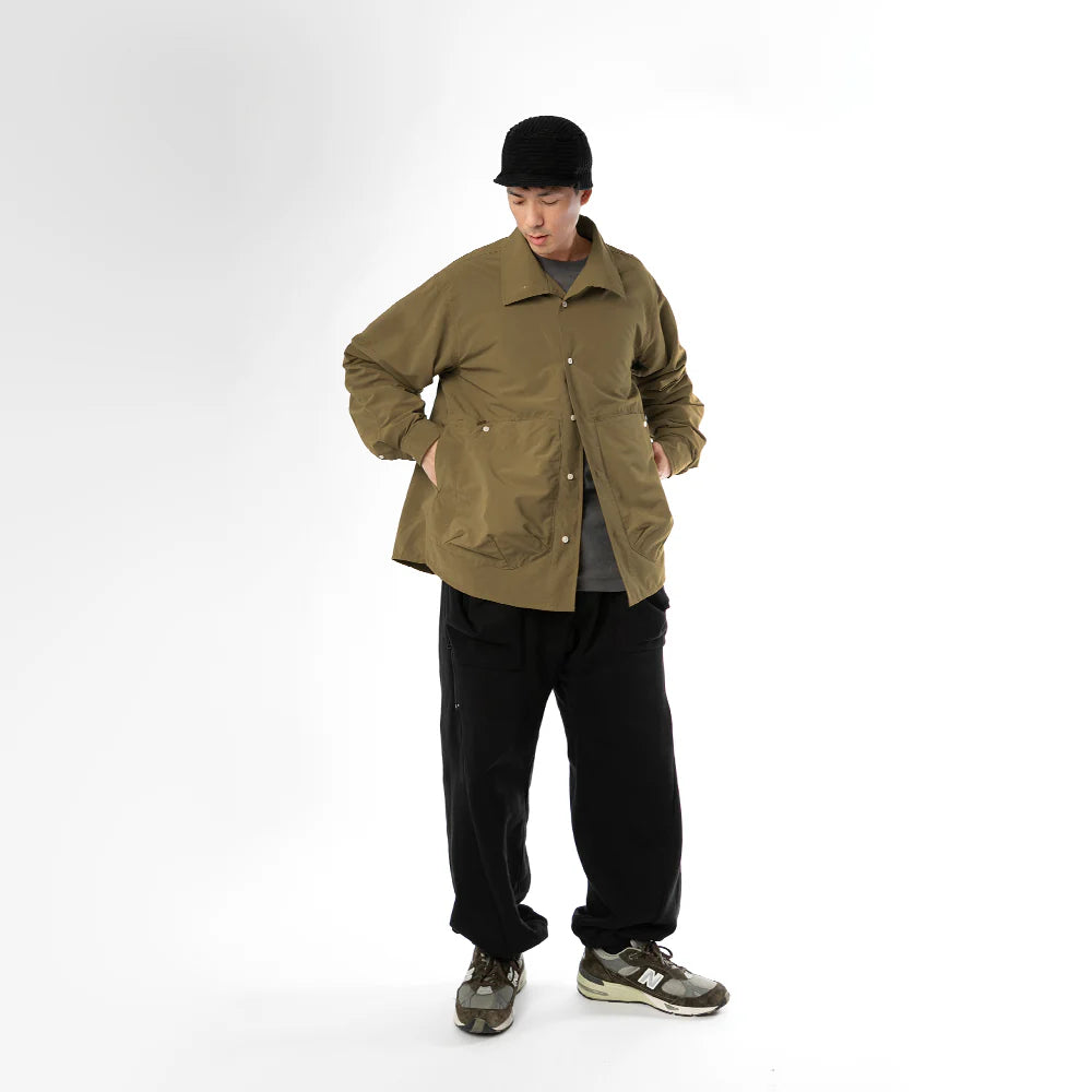 TMCAZ - Stand Collar Shirt Jacket