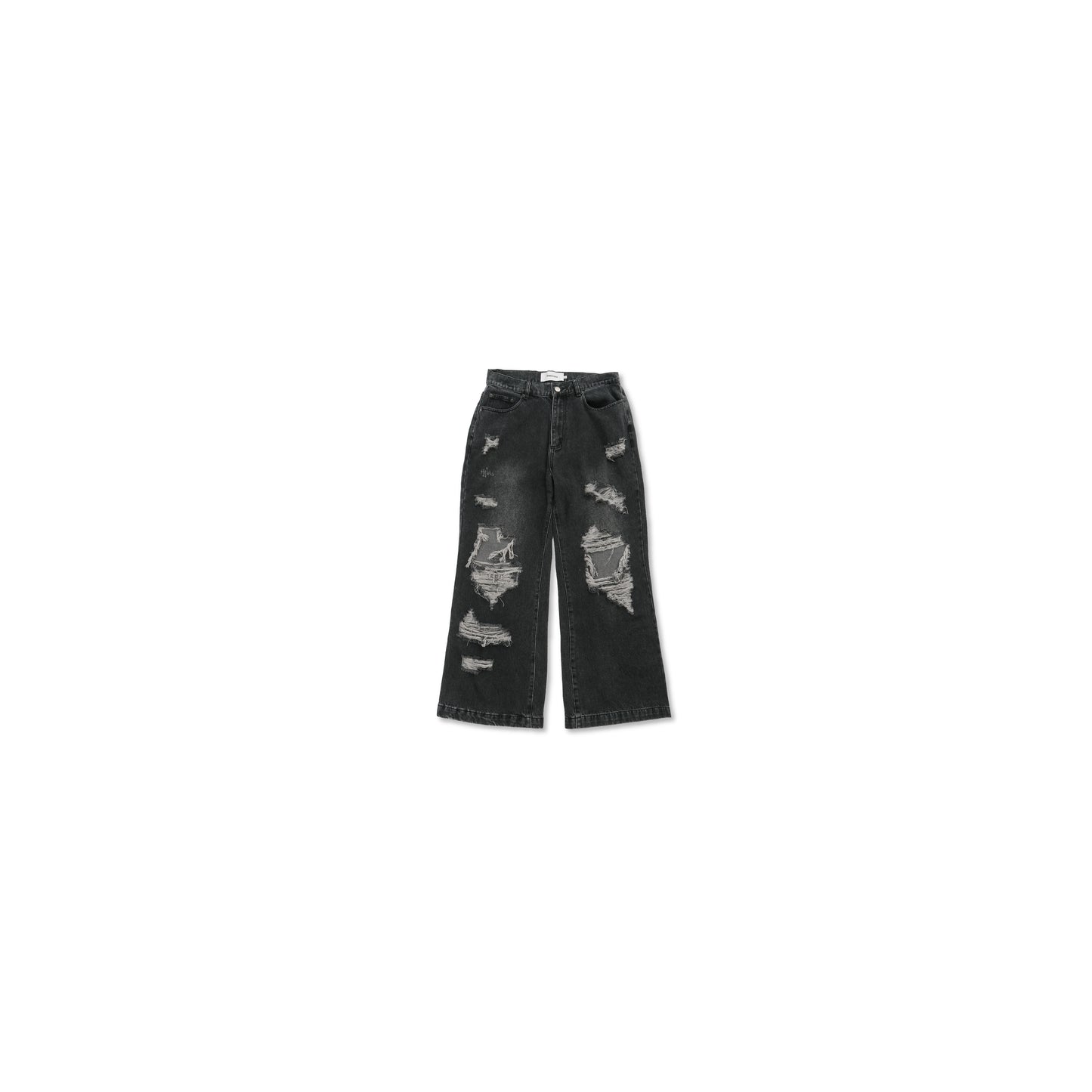 SIMON MADE BW-2429 破壞 BOOTCUT 微喇叭 闊腿 牛仔褲