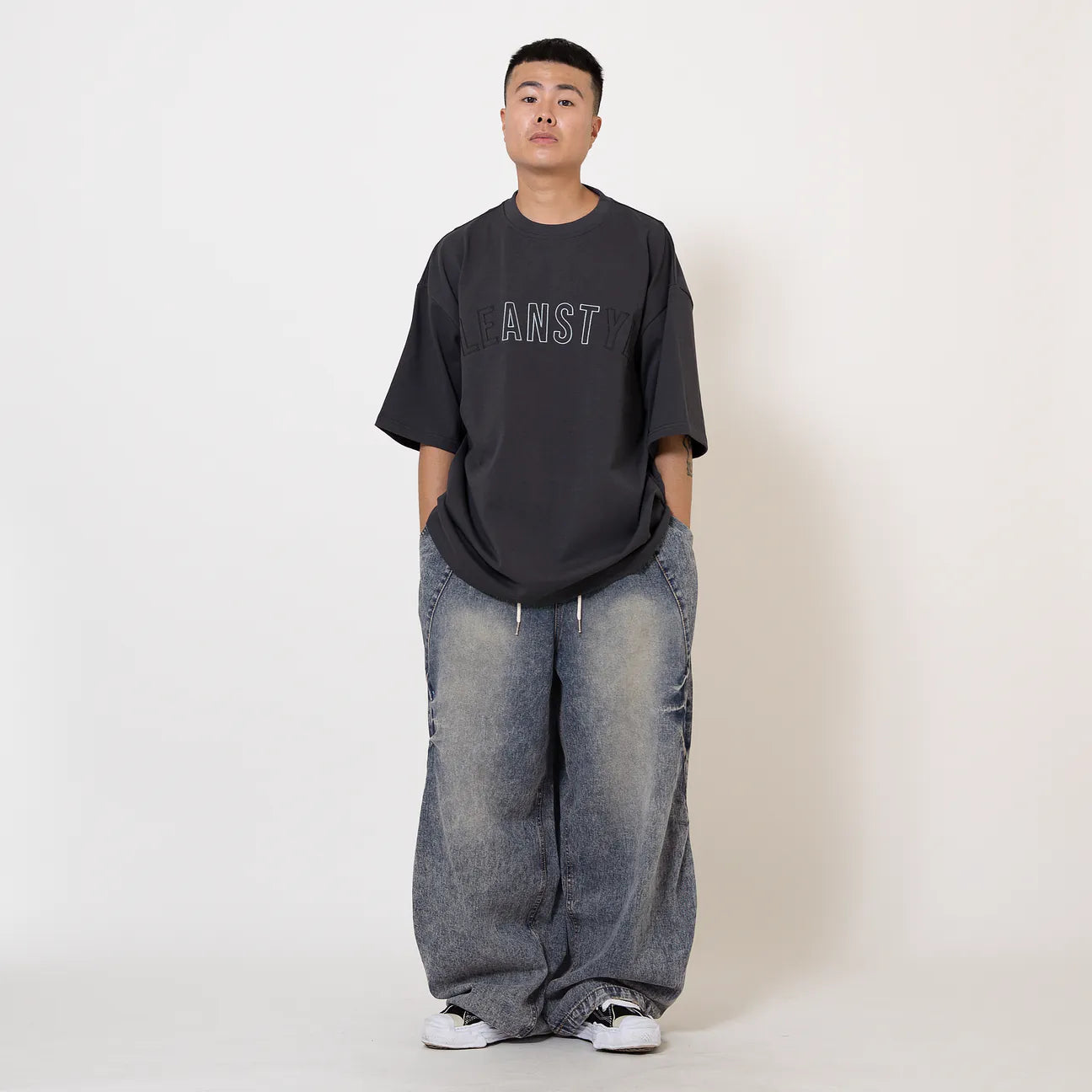 ANST CLEANSTYLE of ANST TEE/深灰 AD16.R 882431