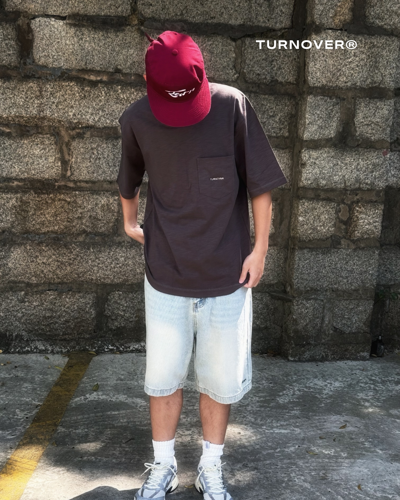 "袋竹" TEE TURNOVER - T2606