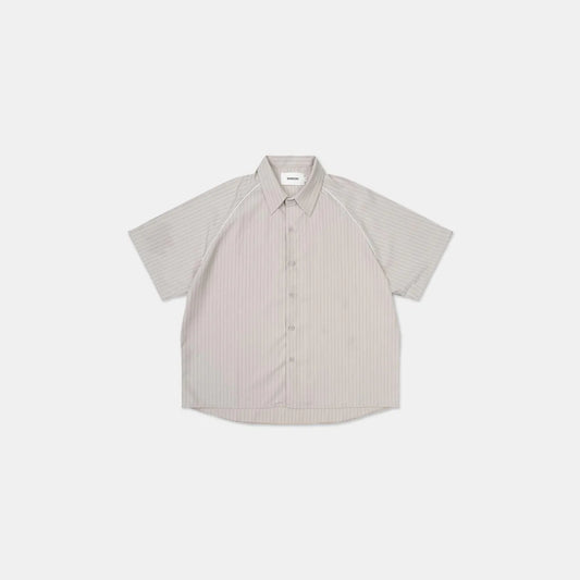 SIMON MADE TS-2524 COURIER 高級感 細條紋 出芽 襯衫