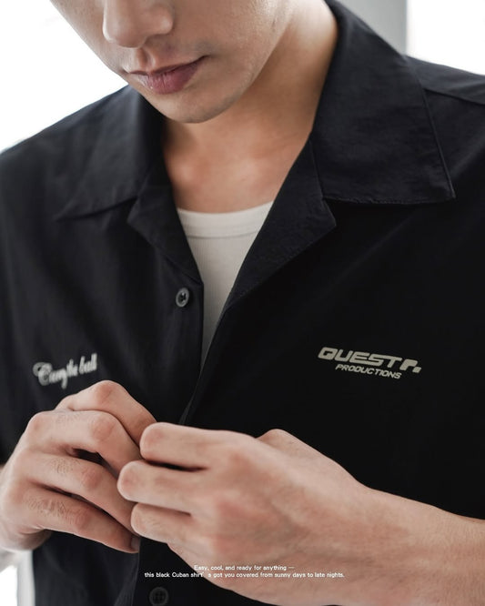 QUEST CUBAN COLLAR SHIRTS｜古巴領襯衫