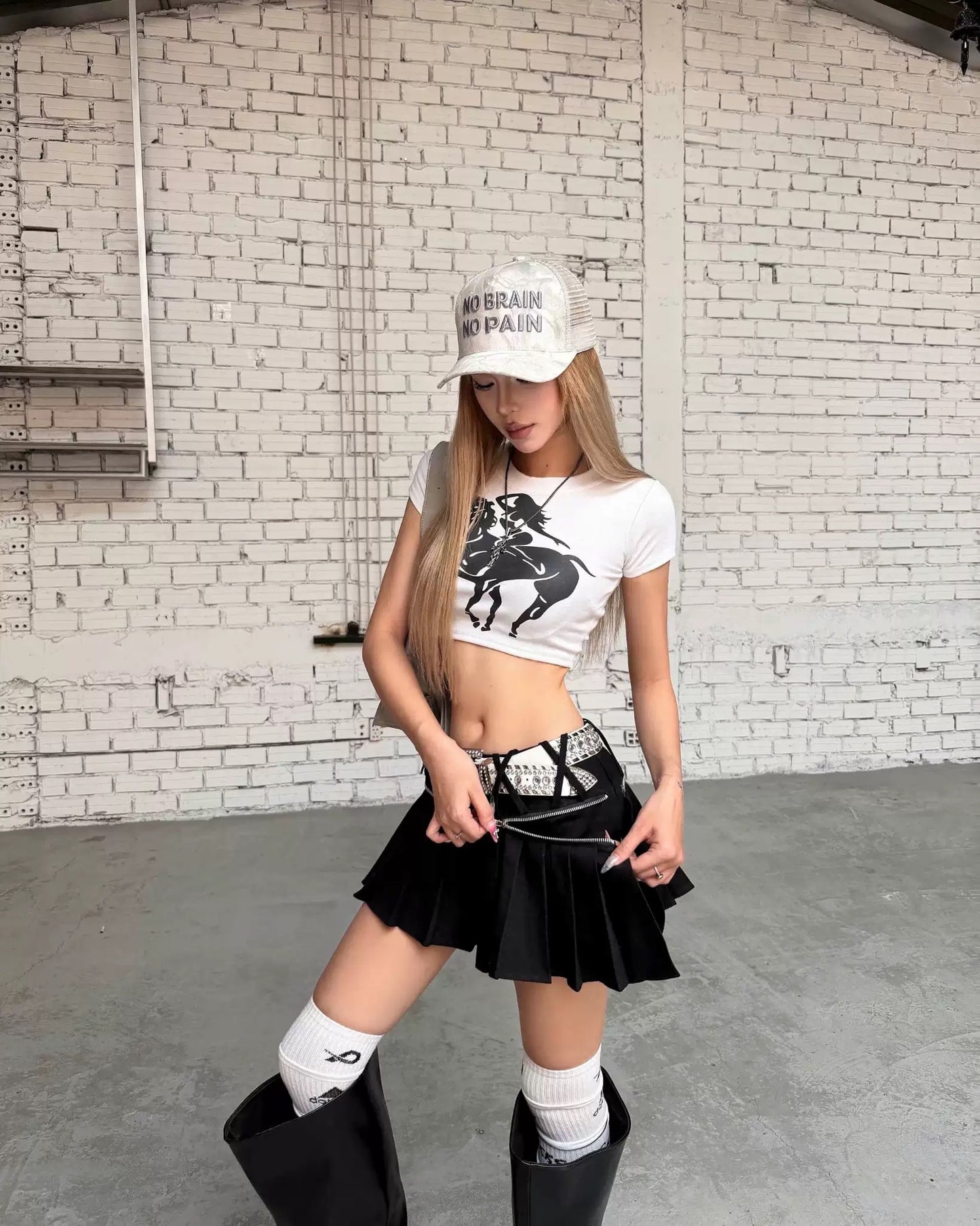 SKIRT KEIIBY - 半身裙，兩種穿法