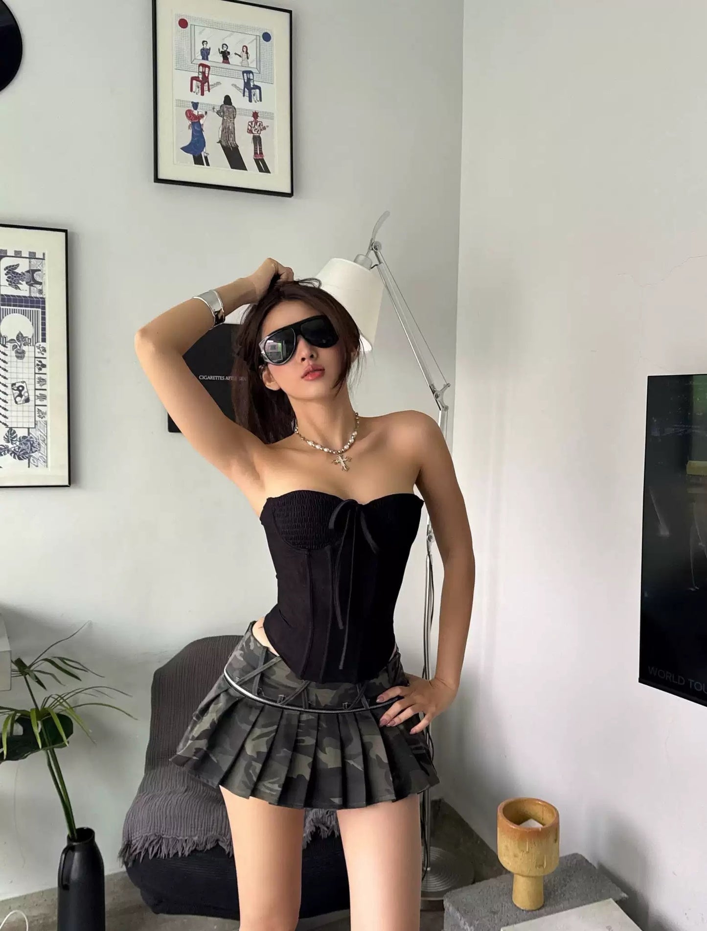 SKIRT KEIIBY - 半身裙，兩種穿法