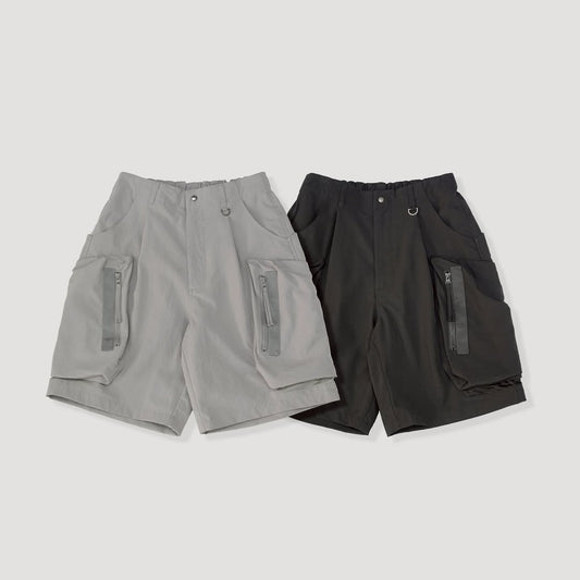 台灣品牌QUEST NYLON FUNCTIONAL SHORTS 機能口袋短褲