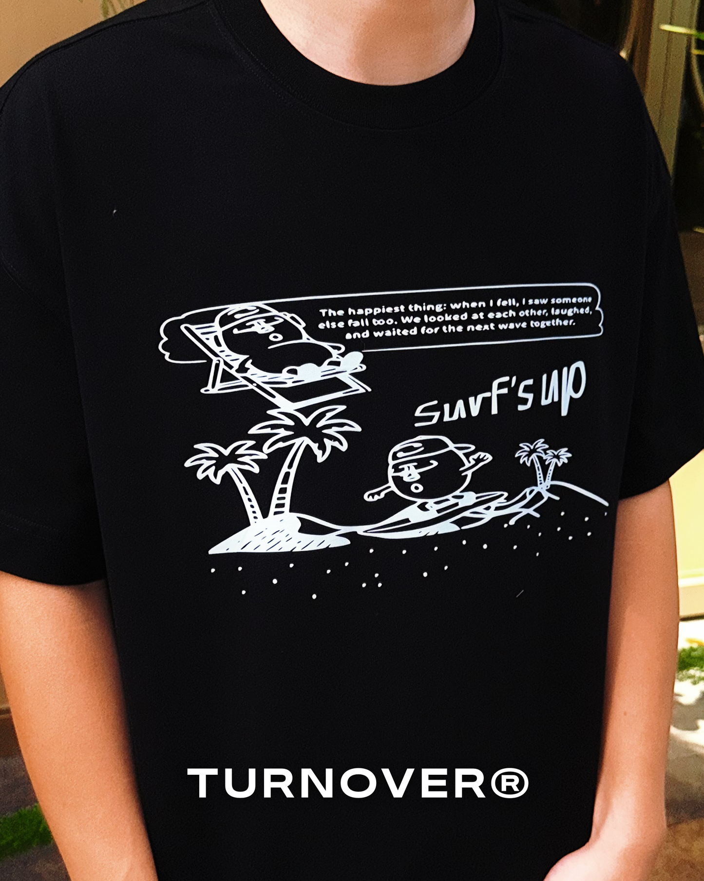 “浪來了” TEE TURNOVER - T2614
