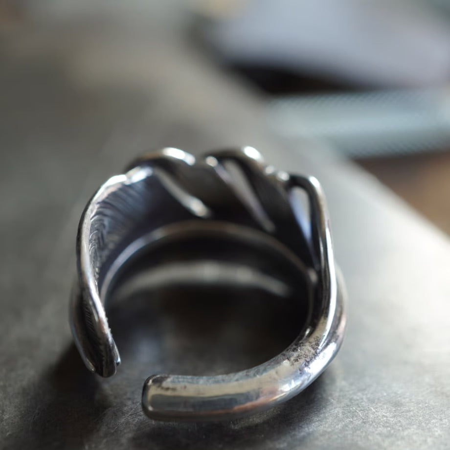 feather ring wide【cast】