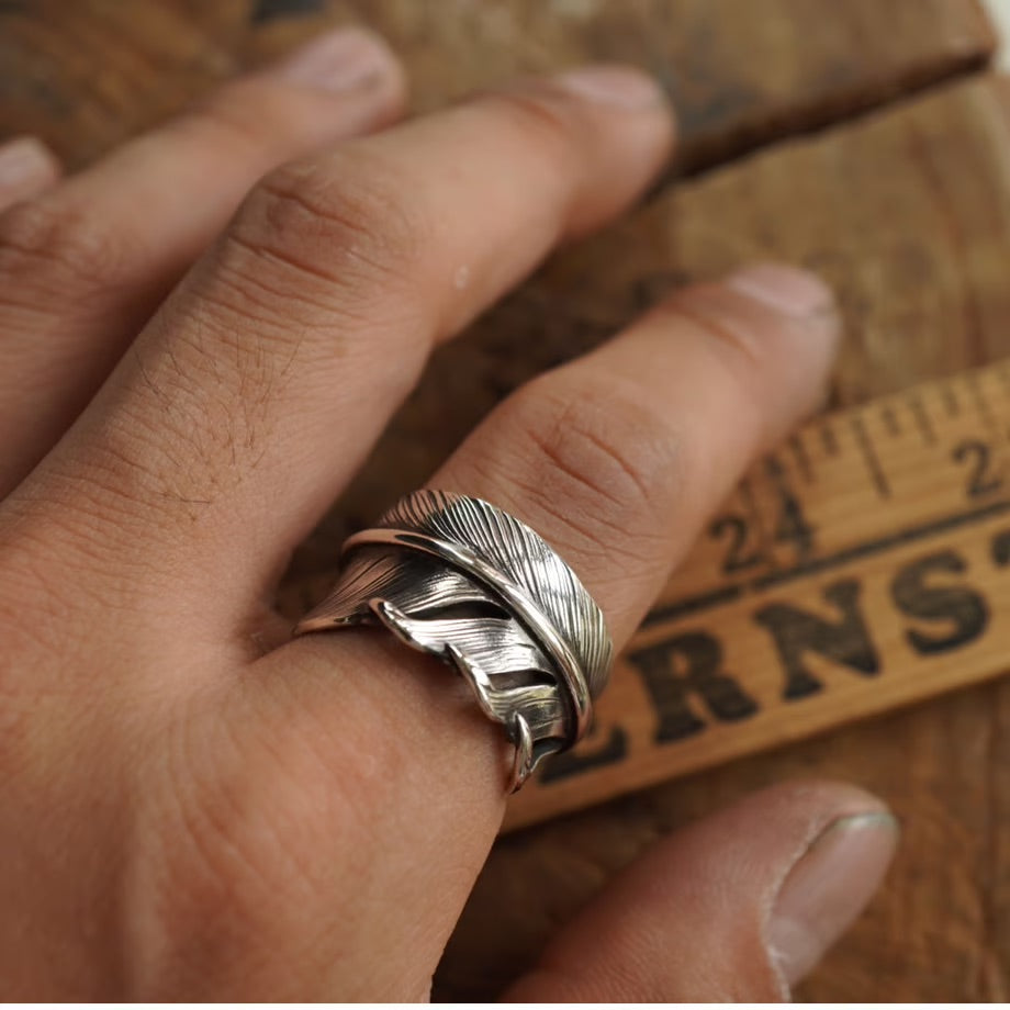 feather ring wide【cast】