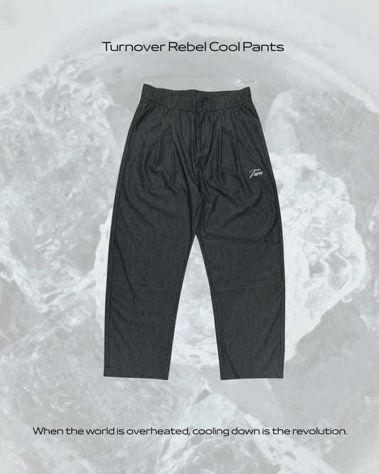  TURNOVER 2025SS Rebel Cool Pants “25SS-LS17 冷卻條褲”