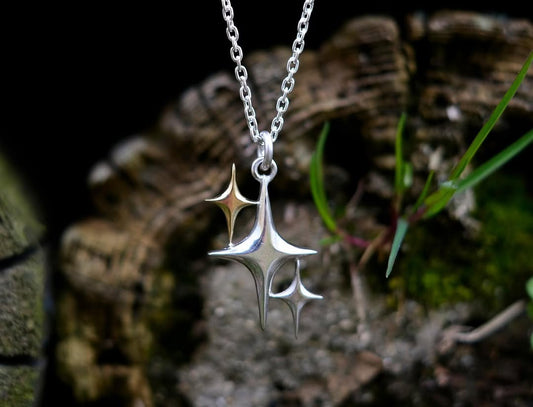 K18 Three Hikari Pendant